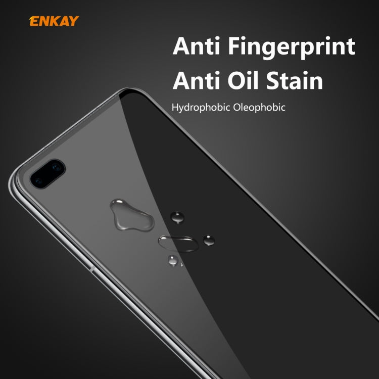 For HUAWEI P40 ENKAY Hat-Prince 0.26mm 9H 6D Privacy Anti-spy Full Screen Tempered Glass Film - Huawei Tempered Glass by ENKAY | Online Shopping UK | buy2fix