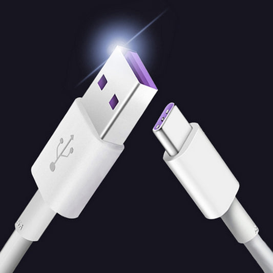5A USB to USB-C / Type-C Flash Charging Data Cable, Cable Length: 2m - USB-C & Type-C Cable by buy2fix | Online Shopping UK | buy2fix