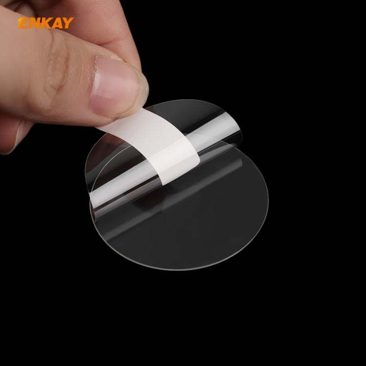 For Garmin Approach S62 2 PCS ENKAY Hat-Prince 0.2mm 9H 2.15D Curved Edge Tempered Glass Screen Protector Watch Film by ENKAY