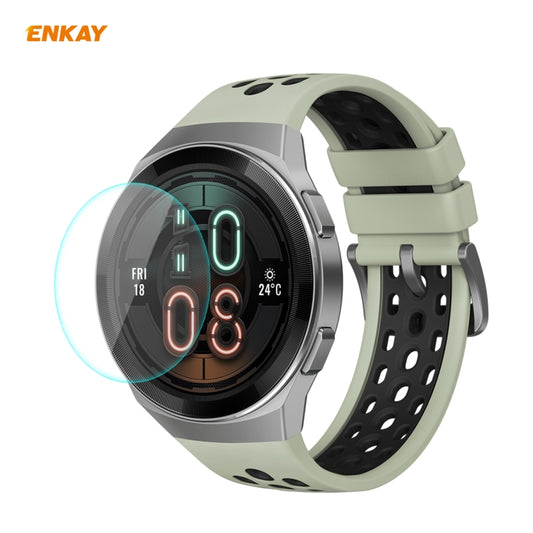 1 PCS For HUAWEI Watch GT 2E 46mm Dynamic Edition ENKAY Hat-Prince 0.2mm 9H 2.15D Curved Edge Tempered Glass Screen Protector  Watch Film - Screen Protector by ENKAY | Online Shopping UK | buy2fix