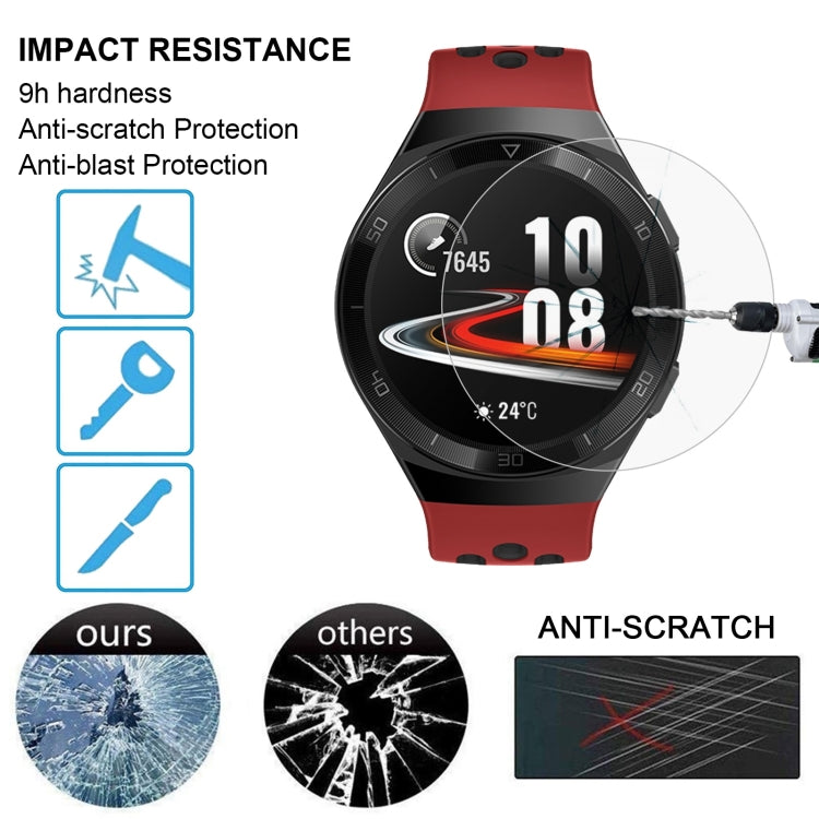 3 PCS For Huawei Watch GT2e Watch Tempered Glass Film - Screen Protector by ENKAY | Online Shopping UK | buy2fix