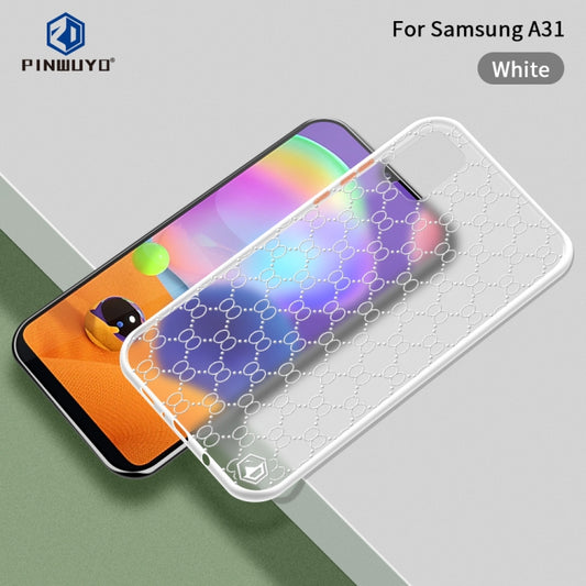 For Samsung Galaxy A31 PINWUYO Series 2 Generation PC + TPU Waterproof and Anti-drop All-inclusive Protective Case(White) - Galaxy Phone Cases by PINWUYO | Online Shopping UK | buy2fix