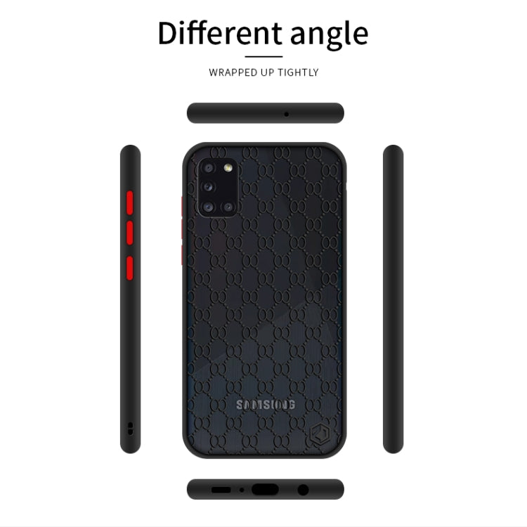 For Samsung Galaxy A31 PINWUYO Series 2 Generation PC + TPU Waterproof and Anti-drop All-inclusive Protective Case(White) - Galaxy Phone Cases by PINWUYO | Online Shopping UK | buy2fix
