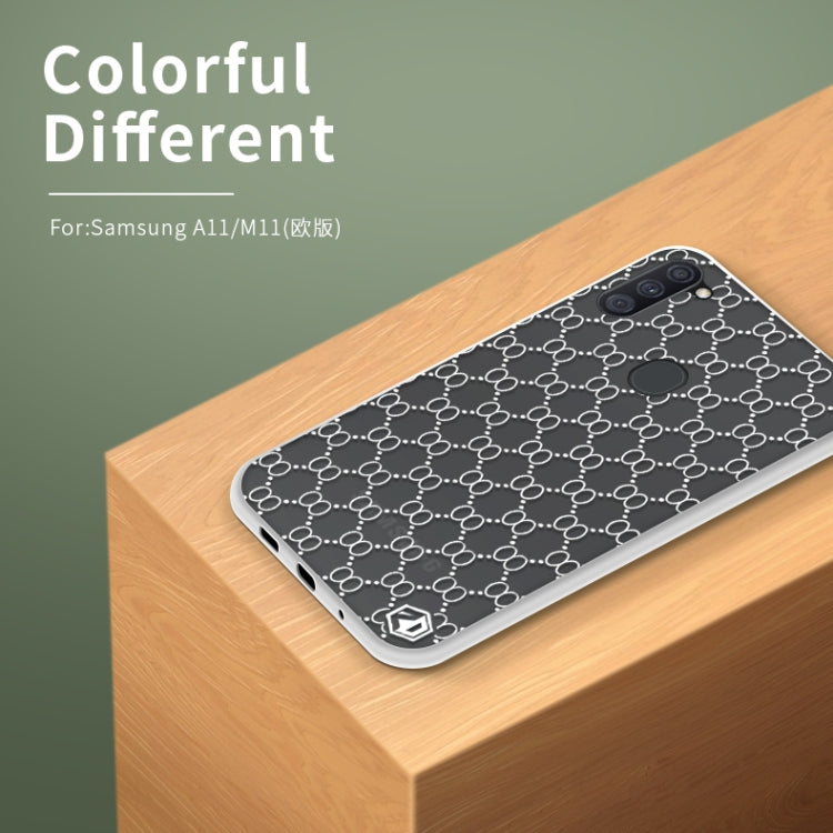 For Samsung Galaxy A11 / M11(EU) PINWUYO Series 2 Generation PC + TPU Waterproof and Anti-drop All-inclusive Protective Case(Black) - Galaxy Phone Cases by PINWUYO | Online Shopping UK | buy2fix