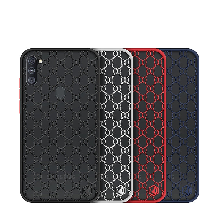For Samsung Galaxy A11 / M11(EU) PINWUYO Series 2 Generation PC + TPU Waterproof and Anti-drop All-inclusive Protective Case(White) - Galaxy Phone Cases by PINWUYO | Online Shopping UK | buy2fix