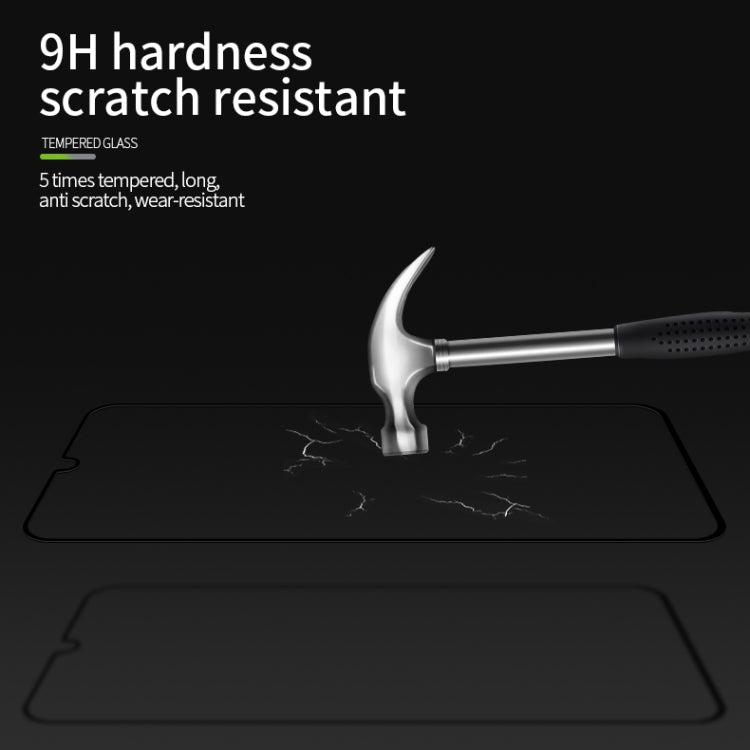 For Huawei Y8P / P smart S PINWUYO 9H 2.5D Full Screen Tempered Glass Film(Black) - Huawei Tempered Glass by PINWUYO | Online Shopping UK | buy2fix