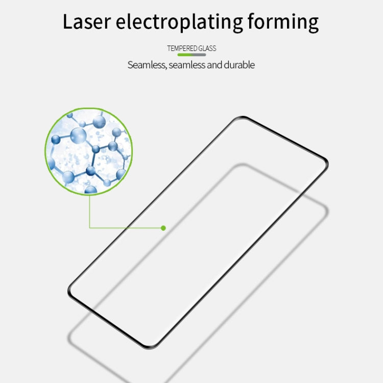 For OnePlus 8 Pro MOFI 9H 3D Explosion Proof Thermal Bending Full Screen Covered Tempered Glass Film(Black) - OnePlus Tempered Glass by MOFI | Online Shopping UK | buy2fix