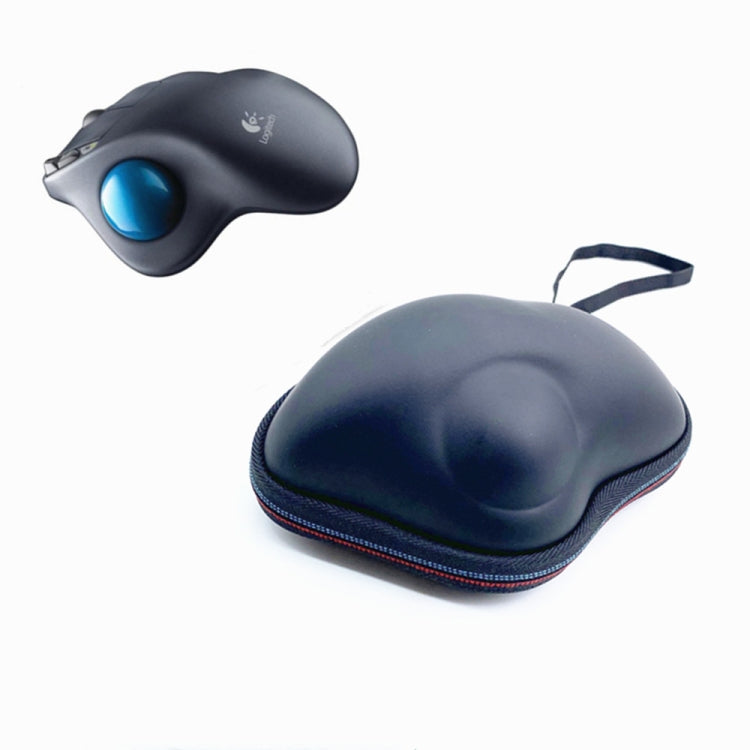 For Logitech M570 Mouse Storage Bag Travel Portable Mouse Box Mouse Protection Hard Shell Bag by buy2fix