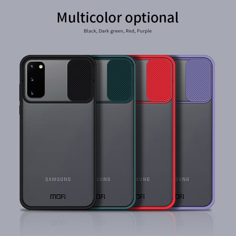 For Samsung Galaxy S20 MOFI Xing Dun Series Translucent Frosted PC + TPU Privacy Anti-glare Shockproof All-inclusive Protective Case(Black) - Galaxy Phone Cases by MOFI | Online Shopping UK | buy2fix
