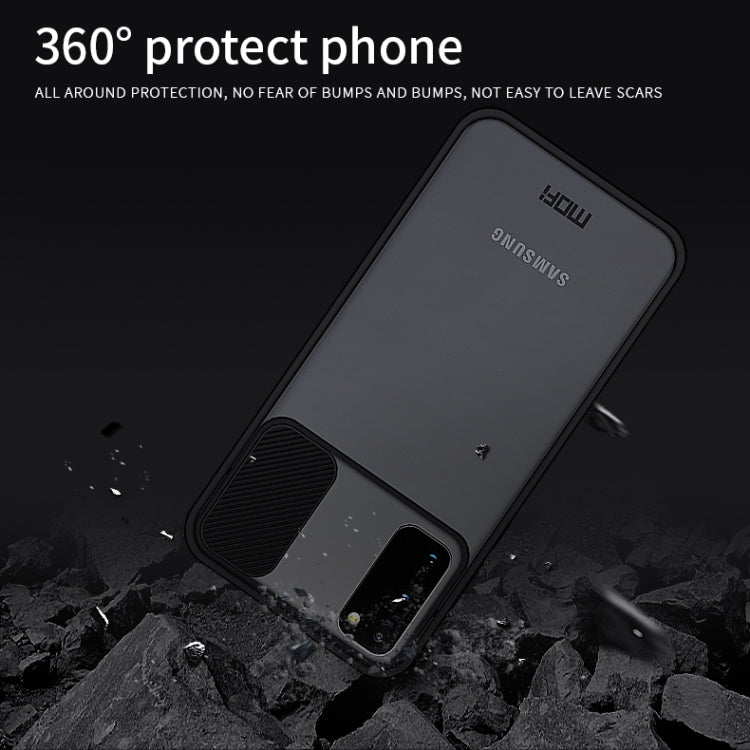 For Samsung Galaxy S20 MOFI Xing Dun Series Translucent Frosted PC + TPU Privacy Anti-glare Shockproof All-inclusive Protective Case(Black) - Galaxy Phone Cases by MOFI | Online Shopping UK | buy2fix