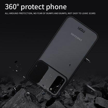 For Samsung Galaxy S20 MOFI Xing Dun Series Translucent Frosted PC + TPU Privacy Anti-glare Shockproof All-inclusive Protective Case(Black) - Galaxy Phone Cases by MOFI | Online Shopping UK | buy2fix