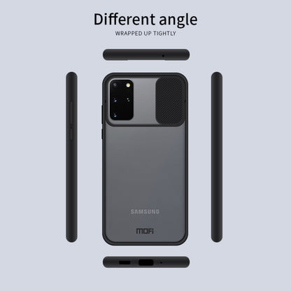 For Samsung Galaxy S20 Plus MOFI Xing Dun Series Translucent Frosted PC + TPU Privacy Anti-glare Shockproof All-inclusive Protective Case(Red) - Galaxy Phone Cases by MOFI | Online Shopping UK | buy2fix