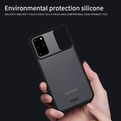 For Samsung Galaxy S20 Plus MOFI Xing Dun Series Translucent Frosted PC + TPU Privacy Anti-glare Shockproof All-inclusive Protective Case(Red) - Galaxy Phone Cases by MOFI | Online Shopping UK | buy2fix