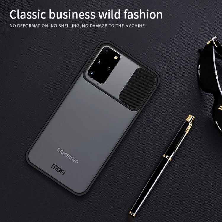For Samsung Galaxy S20 Plus MOFI Xing Dun Series Translucent Frosted PC + TPU Privacy Anti-glare Shockproof All-inclusive Protective Case(Red) - Galaxy Phone Cases by MOFI | Online Shopping UK | buy2fix