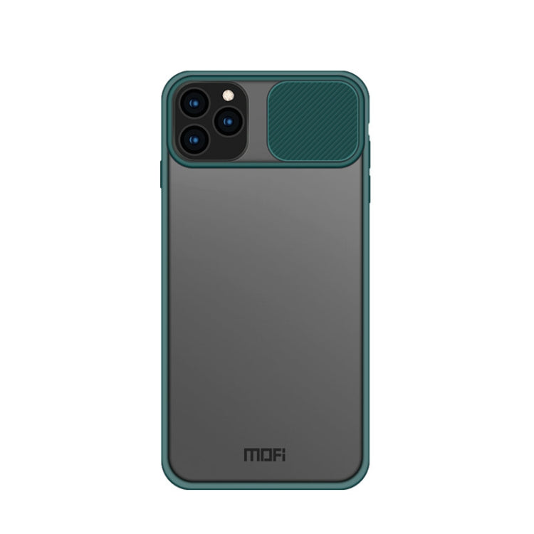 For iPhone 11 Pro MOFI Xing Dun Series Translucent Frosted PC + TPU Privacy Anti-glare Shockproof All-inclusive Protective Case(Green) - iPhone 11 Pro Cases by MOFI | Online Shopping UK | buy2fix