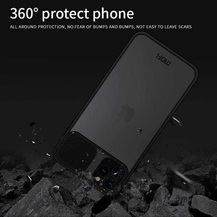 For iPhone 11 Pro Max MOFI Xing Dun Series Translucent Frosted PC + TPU Privacy Anti-glare Shockproof All-inclusive Protective Case(Black) - iPhone 11 Pro Max Cases by MOFI | Online Shopping UK | buy2fix