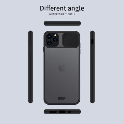 For iPhone 11 Pro Max MOFI Xing Dun Series Translucent Frosted PC + TPU Privacy Anti-glare Shockproof All-inclusive Protective Case(Black) - iPhone 11 Pro Max Cases by MOFI | Online Shopping UK | buy2fix