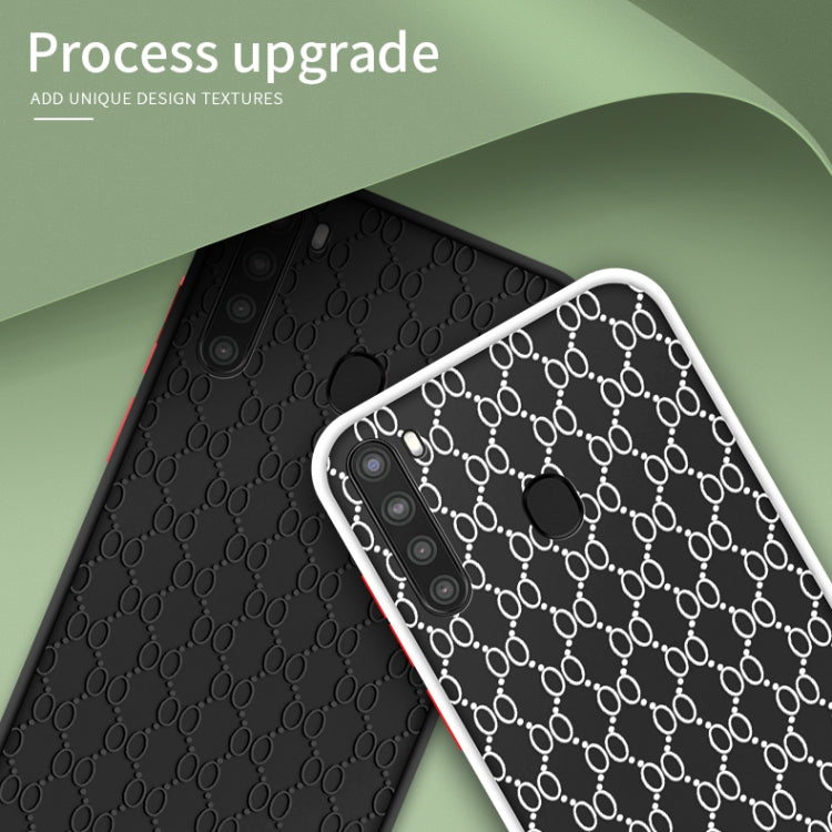 For Samsung Galaxy A21 PINWUYO Series 2nd Generation PC + TPU Anti-drop All-inclusive Protective Shell Matte Back Cover(Black) - Galaxy Phone Cases by PINWUYO | Online Shopping UK | buy2fix