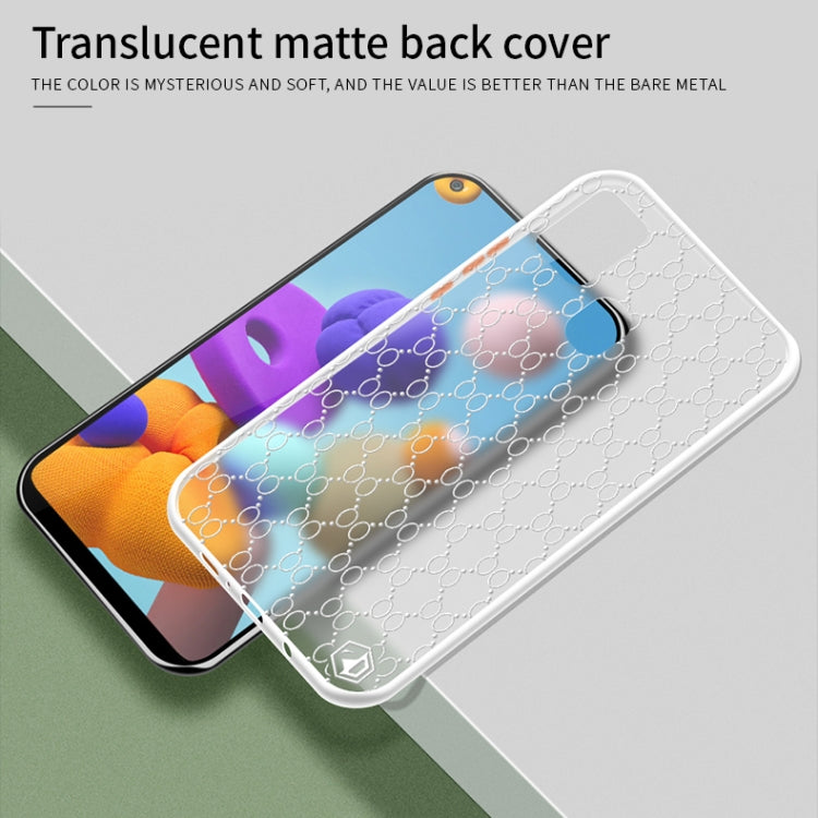 For Samsung Galaxy A21s PINWUYO Series 2nd Generation PC + TPU Anti-drop All-inclusive Protective Shell Matte Back Cover(Red) - Galaxy Phone Cases by PINWUYO | Online Shopping UK | buy2fix