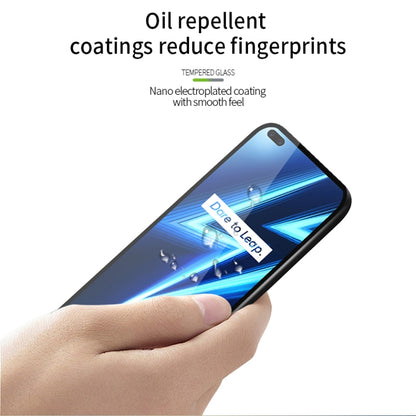For OPPO Realme 6 Pro PINWUYO 9H 2.5D Full Screen Tempered Glass Film(Black) - Realme Tempered Glass by PINWUYO | Online Shopping UK | buy2fix