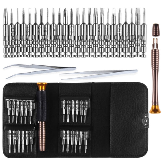 27 in 1 Magnetic Suction Portable Wallet Type Screw Driver Set Mobile Phone Tablet Maintenance Tool - Screwdriver Set by buy2fix | Online Shopping UK | buy2fix