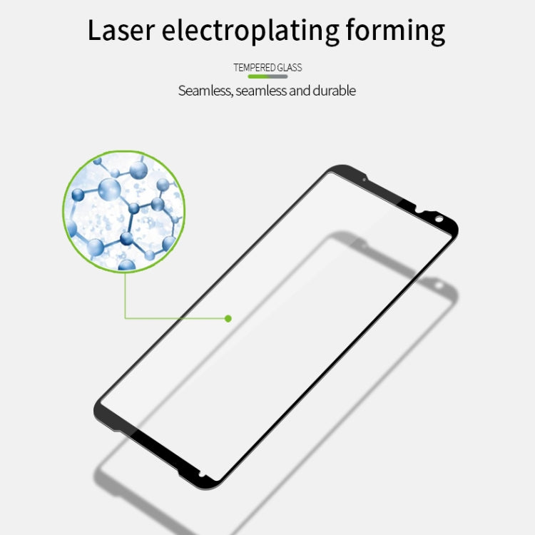 For ASUS ROG Phone 3 ZS661KS PINWUYO 9H 2.5D Full Screen Tempered Glass Film(Black) by PINWUYO