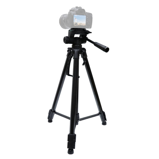 L-3600 Live Tripod with Three-Dimensional Damping Gimbal  Detachable Quick Release Plate  Height Adjustment 62-170cm for SLR Camera  Live Light  Projector ( Black) - Tripods by buy2fix | Online Shopping UK | buy2fix