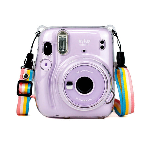Richwell  Carry Case Bag Crystal Hard Cover with Shoulder Strap For Fujifilm Instax Mini 11 - Protective Case by Richwell | Online Shopping UK | buy2fix