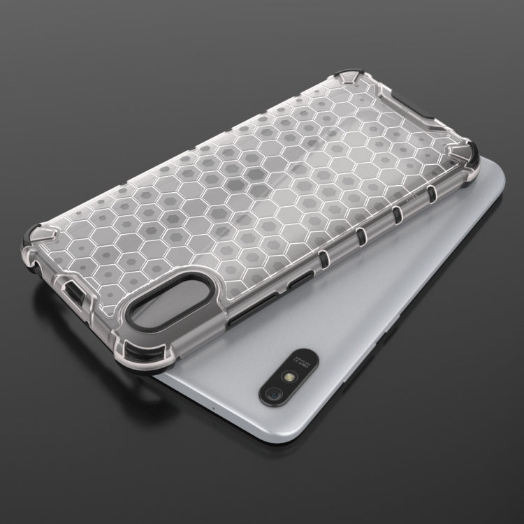 For Xiaomi Redmi 9A Shockproof Honeycomb PC + TPU Case(Green) by buy2fix