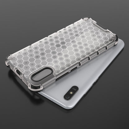 For Xiaomi Redmi 9A Shockproof Honeycomb PC + TPU Case(Green) by buy2fix