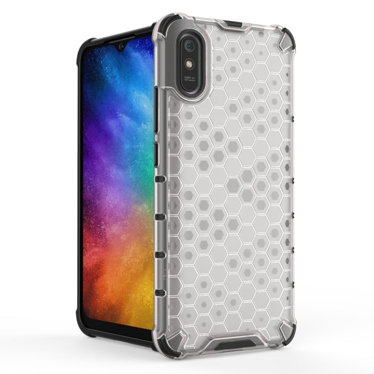 For Xiaomi Redmi 9A Shockproof Honeycomb PC + TPU Case(Green) by buy2fix