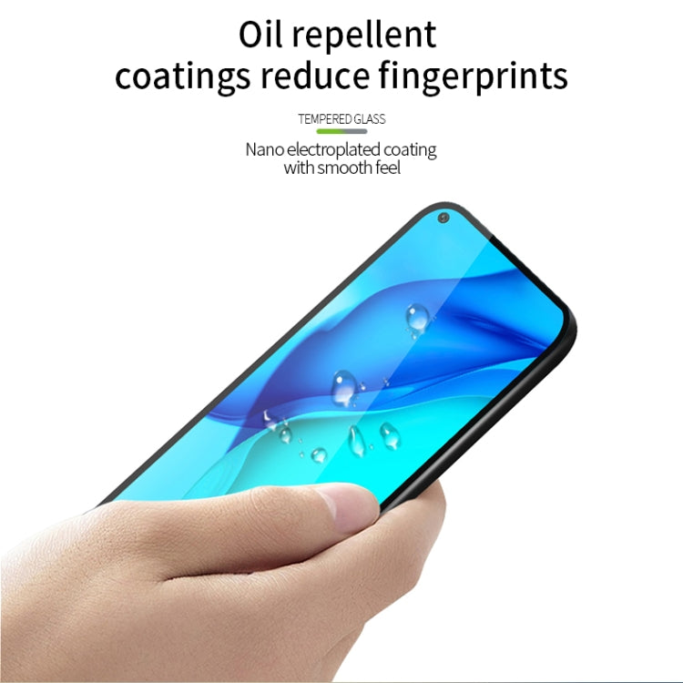 For Huawei Maimang9/Mate 40Lite PINWUYO 9H 2.5D Full Screen Tempered Glass Film(Black) - Huawei Tempered Glass by PINWUYO | Online Shopping UK | buy2fix
