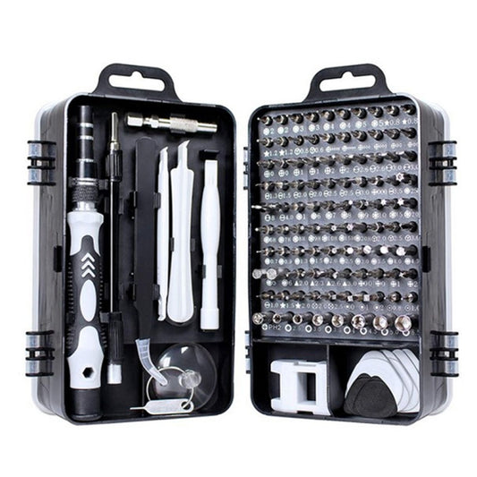 115 in 1 Precision Screw Driver Mobile Phone Computer Disassembly Maintenance Tool Set(Black) - Screwdriver Set by buy2fix | Online Shopping UK | buy2fix