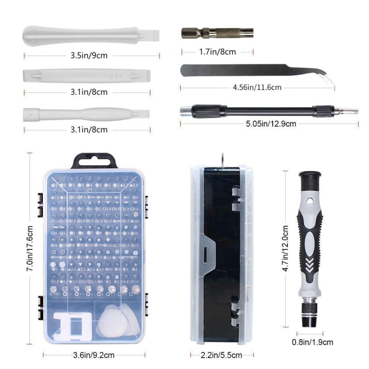 115 in 1 Precision Screw Driver Mobile Phone Computer Disassembly Maintenance Tool Set(Purple) - Screwdriver Set by buy2fix | Online Shopping UK | buy2fix