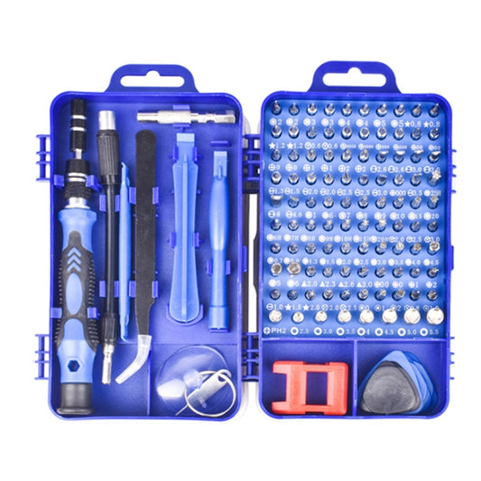 115 in 1 Precision Screw Driver Mobile Phone Computer Disassembly Maintenance Tool Set(Blue) - Screwdriver Set by buy2fix | Online Shopping UK | buy2fix