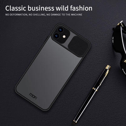 For iPhone 12 mini MOFI Xing Dun Series Translucent Frosted PC + TPU Privacy Anti-glare Shockproof All-inclusive Protective Case(Purple) - iPhone 12 mini Cases by MOFI | Online Shopping UK | buy2fix