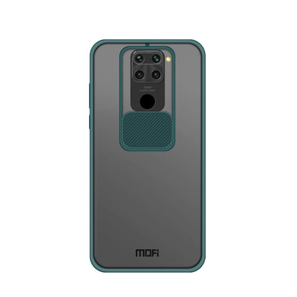 For Xiaomi Redmi Note 9 / 10X 4G MOFI Xing Dun Series Translucent Frosted PC + TPU Privacy Anti-glare Shockproof All-inclusive Protective Case(Green) - Xiaomi Cases by MOFI | Online Shopping UK | buy2fix