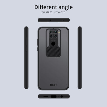 For Xiaomi Redmi Note 9 / 10X 4G MOFI Xing Dun Series Translucent Frosted PC + TPU Privacy Anti-glare Shockproof All-inclusive Protective Case(Green) - Xiaomi Cases by MOFI | Online Shopping UK | buy2fix