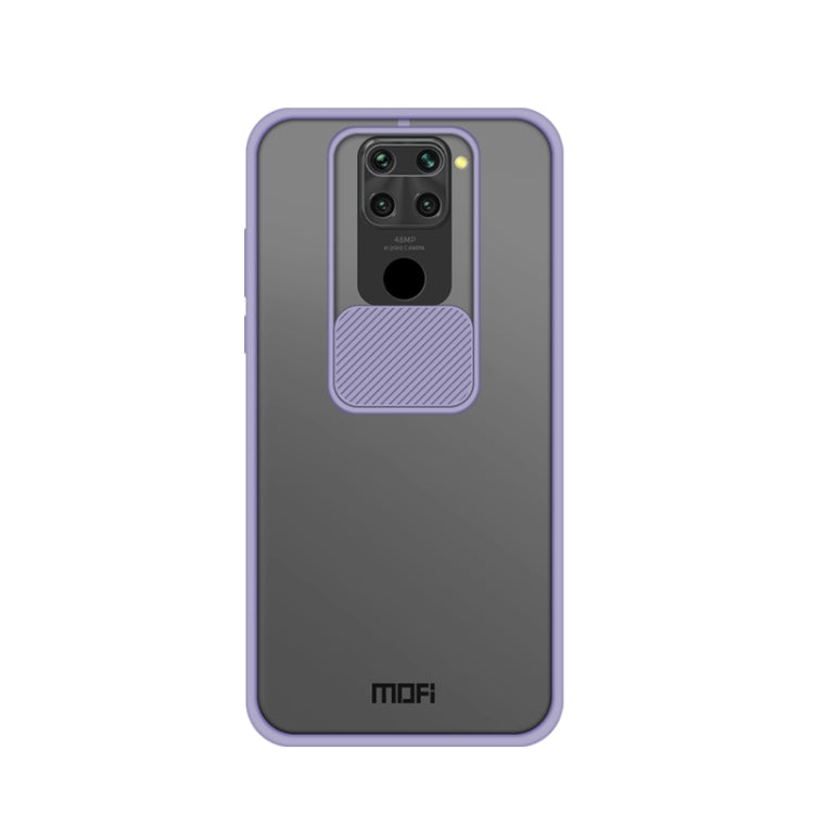 For Xiaomi Redmi Note 9 / 10X 4G MOFI Xing Dun Series Translucent Frosted PC + TPU Privacy Anti-glare Shockproof All-inclusive Protective Case(Purple) - Xiaomi Cases by MOFI | Online Shopping UK | buy2fix