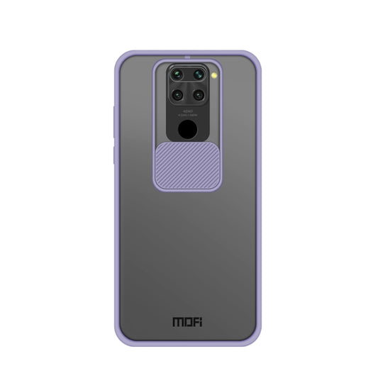 For Xiaomi Redmi Note 9 / 10X 4G MOFI Xing Dun Series Translucent Frosted PC + TPU Privacy Anti-glare Shockproof All-inclusive Protective Case(Purple) - Xiaomi Cases by MOFI | Online Shopping UK | buy2fix