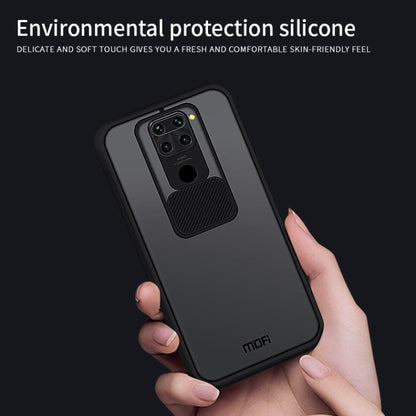 For Xiaomi Redmi Note 9 / 10X 4G MOFI Xing Dun Series Translucent Frosted PC + TPU Privacy Anti-glare Shockproof All-inclusive Protective Case(Purple) - Xiaomi Cases by MOFI | Online Shopping UK | buy2fix
