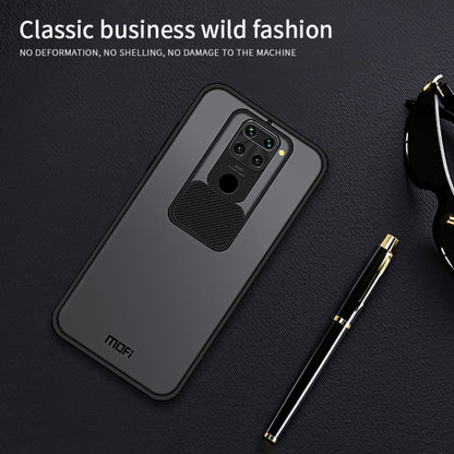 For Xiaomi Redmi Note 9 / 10X 4G MOFI Xing Dun Series Translucent Frosted PC + TPU Privacy Anti-glare Shockproof All-inclusive Protective Case(Purple) - Xiaomi Cases by MOFI | Online Shopping UK | buy2fix