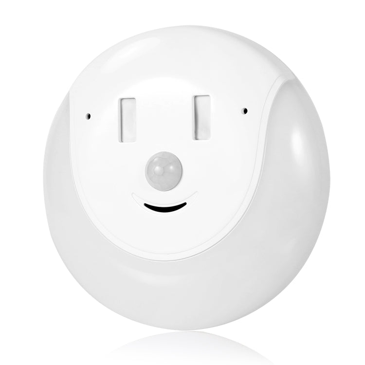 USB Charging Light & Human Body Sensing Control Smile Magnetic Night Light(Warm white light) - Night Lights by buy2fix | Online Shopping UK | buy2fix