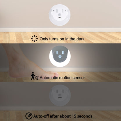 USB Charging Light & Human Body Sensing Control Smile Magnetic Night Light(Warm white light) - Night Lights by buy2fix | Online Shopping UK | buy2fix