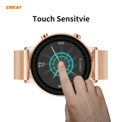 For Huawei Watch GT 2 42mm 2 PCS ENKAY Hat-Prince 3D Full Screen Soft PC Edge + PMMA HD Screen Protector Film - Screen Protector by ENKAY | Online Shopping UK | buy2fix