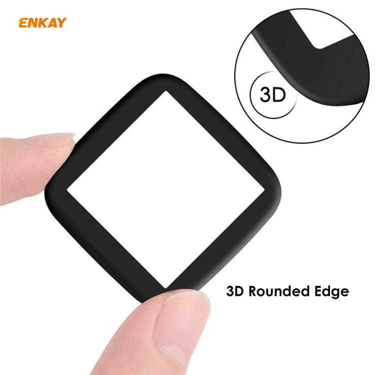 For Fitbit Versa 2 2 PCS ENKAY Hat-Prince 3D Full Screen Soft PC Edge + PMMA HD Screen Protector Film - Screen Protector by ENKAY | Online Shopping UK | buy2fix