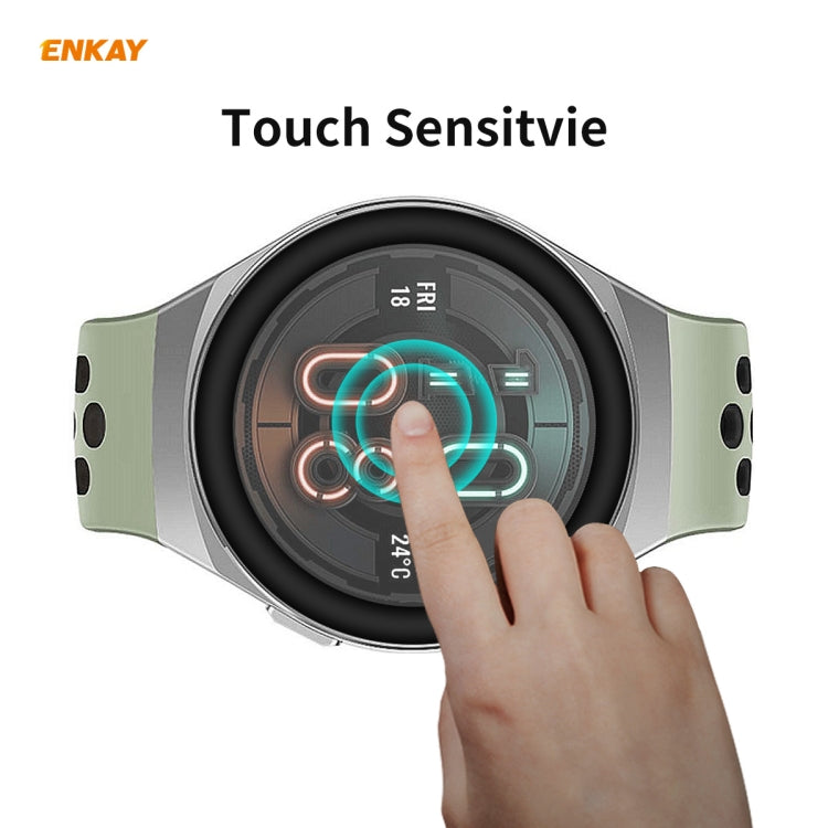 For Huawei Watch GT 2e 46mm ENKAY Hat-Prince 3D Full Screen Soft PC Edge + PMMA HD Screen Protector Film(Without Scale) - Screen Protector by ENKAY | Online Shopping UK | buy2fix