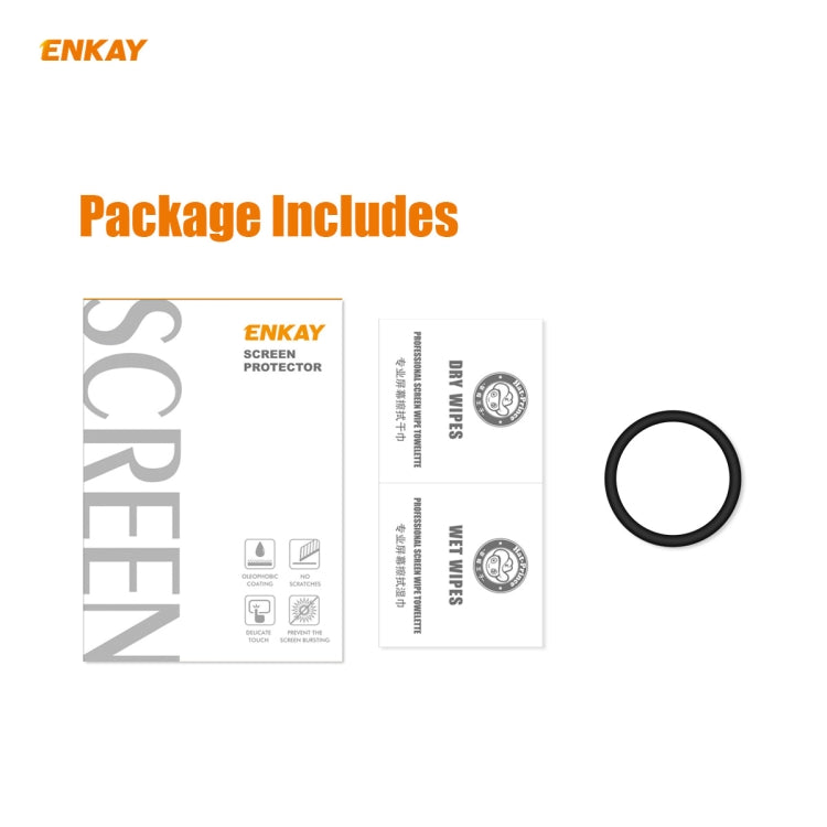 For Huawei Watch GT 2e 46mm ENKAY Hat-Prince 3D Full Screen Soft PC Edge + PMMA HD Screen Protector Film(Without Scale) - Screen Protector by ENKAY | Online Shopping UK | buy2fix