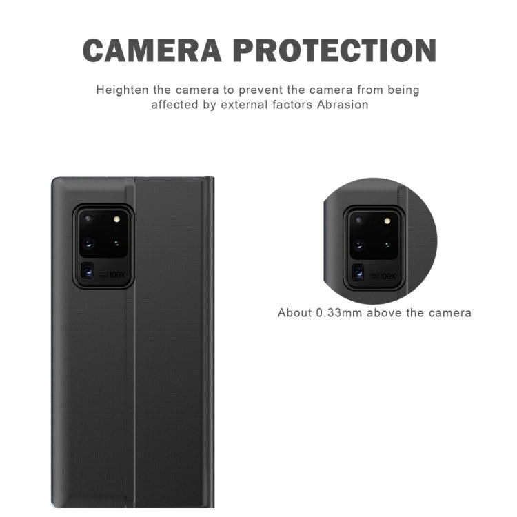 For Samsung Galaxy Note20 Ultra Plain Texture Cloth Attraction Flip Holder Leather Phone Case(Silver) by buy2fix