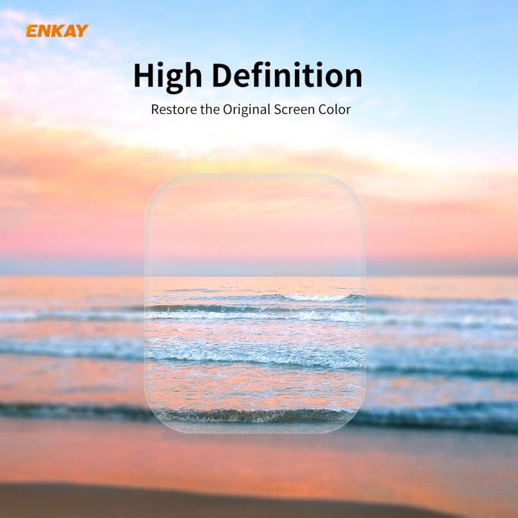 10 PCS For Apple Watch Series 6/5/4/SE 40mm ENKAY Hat-Prince 3D Full Screen PET Curved Hot Bending HD Screen Protector Film(Transparent) - Watch Cases by ENKAY | Online Shopping UK | buy2fix